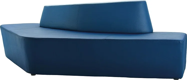 2021 новый дизайн, специальный дизайн, офисный ресепшн, современный цветной кожаный диван