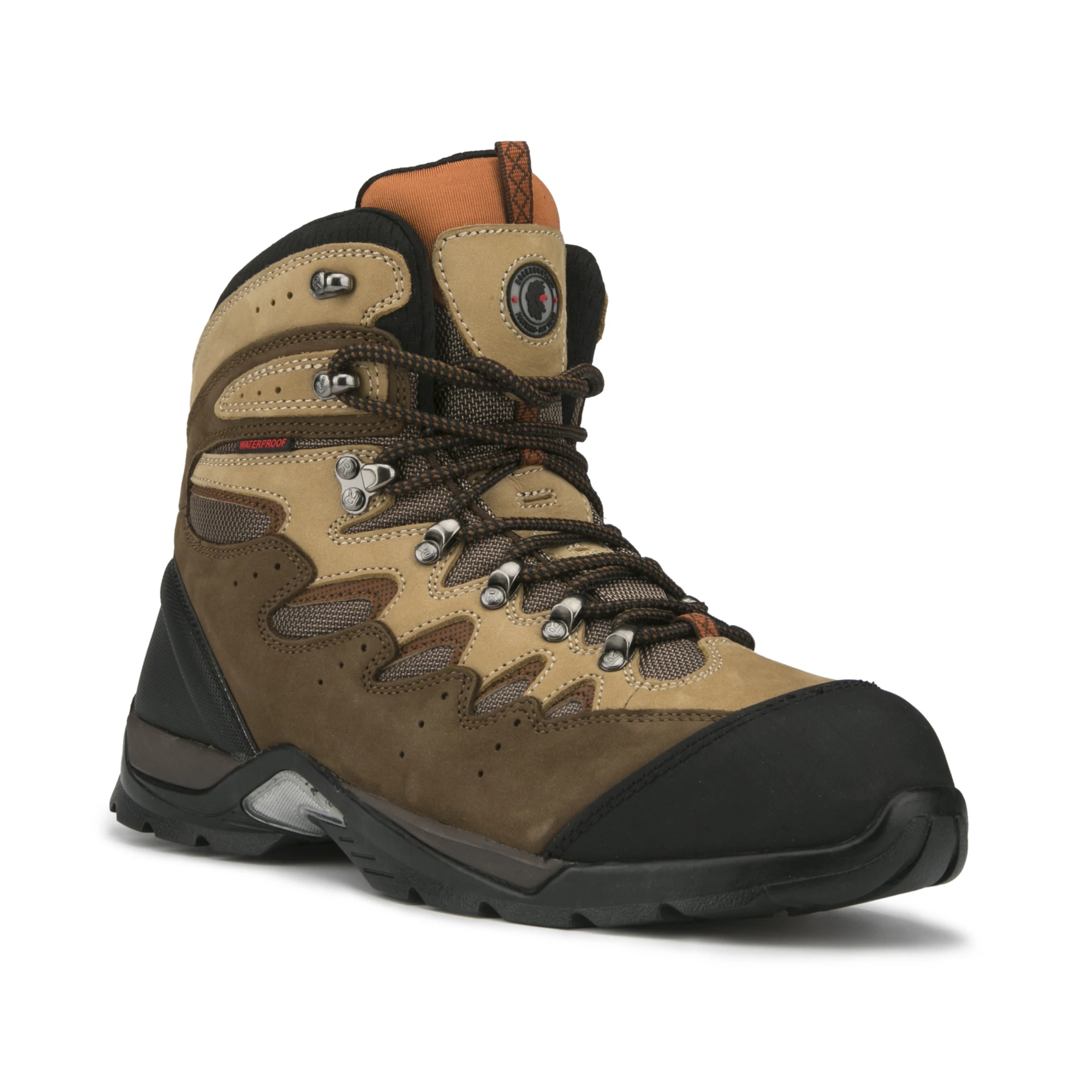 
Approved Safety Boots roofing work boots with lining material COOLMAX 
