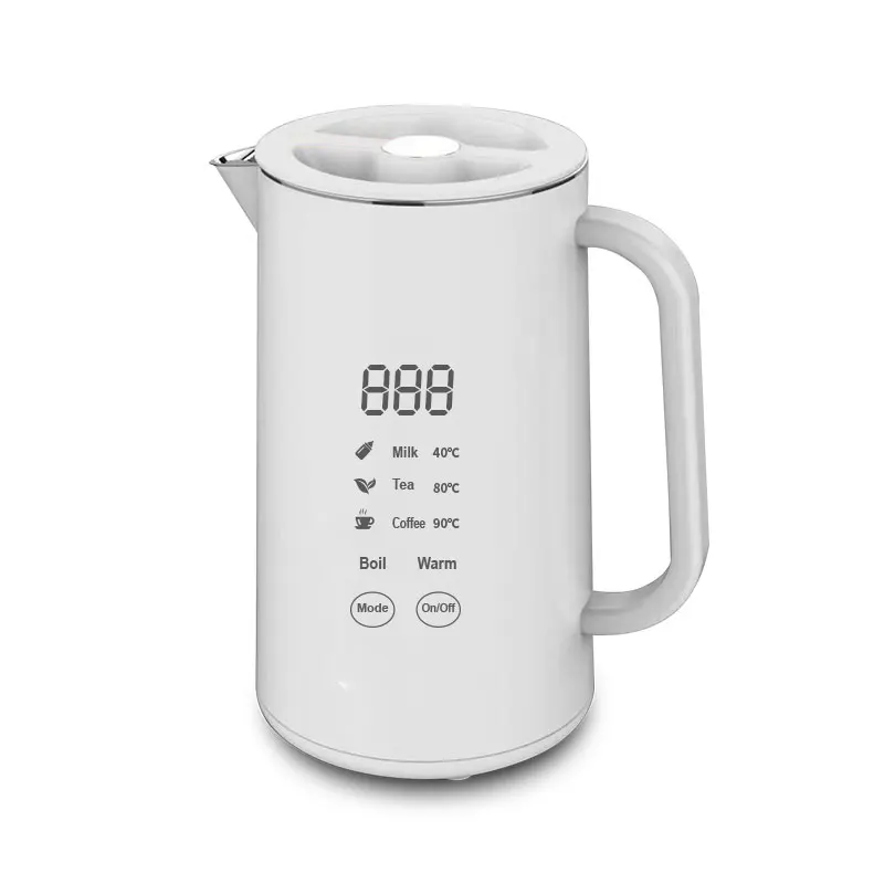 0.7L Smart Portable Travel Adjustable Temperature Stainless Steel Electric Kettle Coffee Tea Kettles 5 in 1 display water kettle