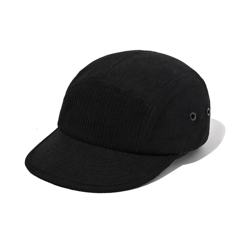 Blank Plain Camp Cap Snapback Custom Five Panel Sports Running Hat Duckbill Outdoor Camper 5 Panel Cotton Camping Hat