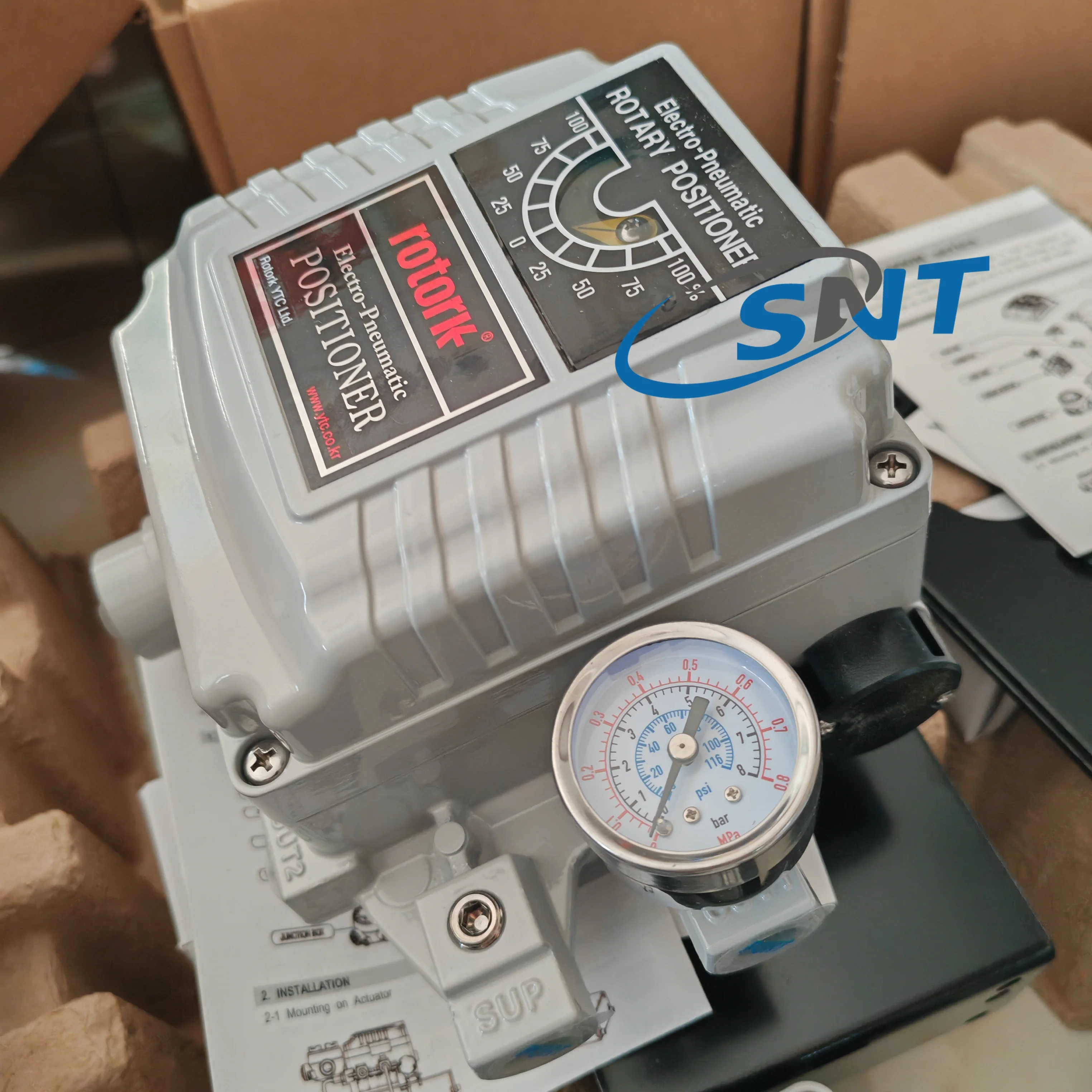ROTORK Korea YTC E/P Positioner YT-1000RDN132S00 4-20ma DC rotary welding positioner YT1000RDN132S00