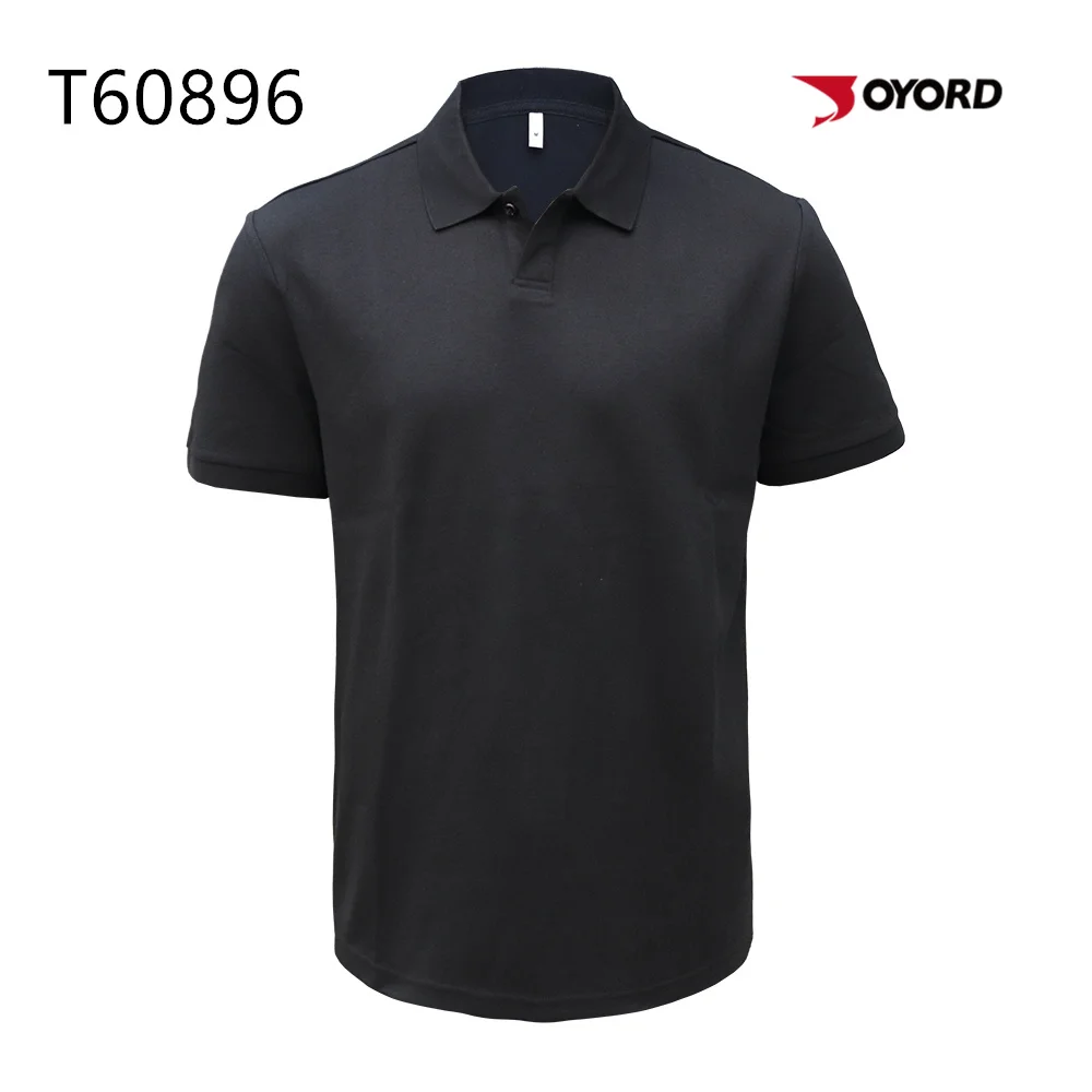 High Quality Cotton Casual Uniform Plain Golf Blank Men Pique Polo T Shirts