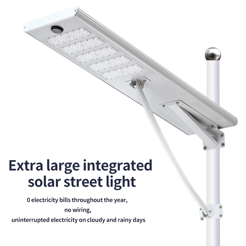 LIGHTSINCERE led waterproof outdoors integrated solar street lights 10w 15w 20W 30w 40w 60w 80w motion sensor solar street light