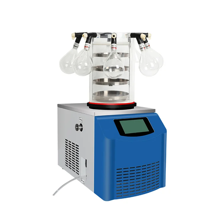 Laboratory Vaccine Blood Enzyme Antibiotic Fruit Food Vegetable Vacuum mini Freeze Dryer machine