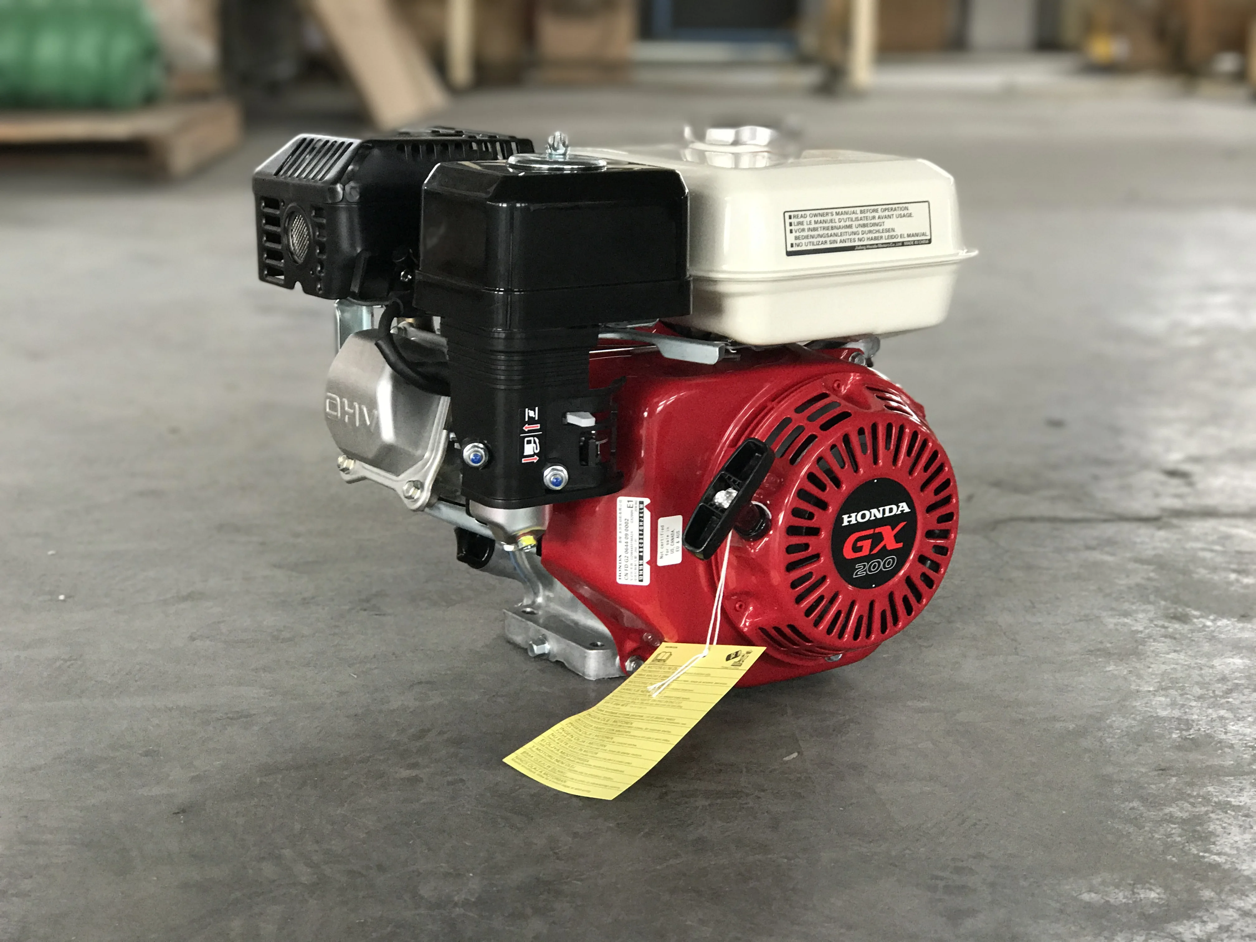 GX160 5.5HP Бензиновый двигатель строительные машины двигатели