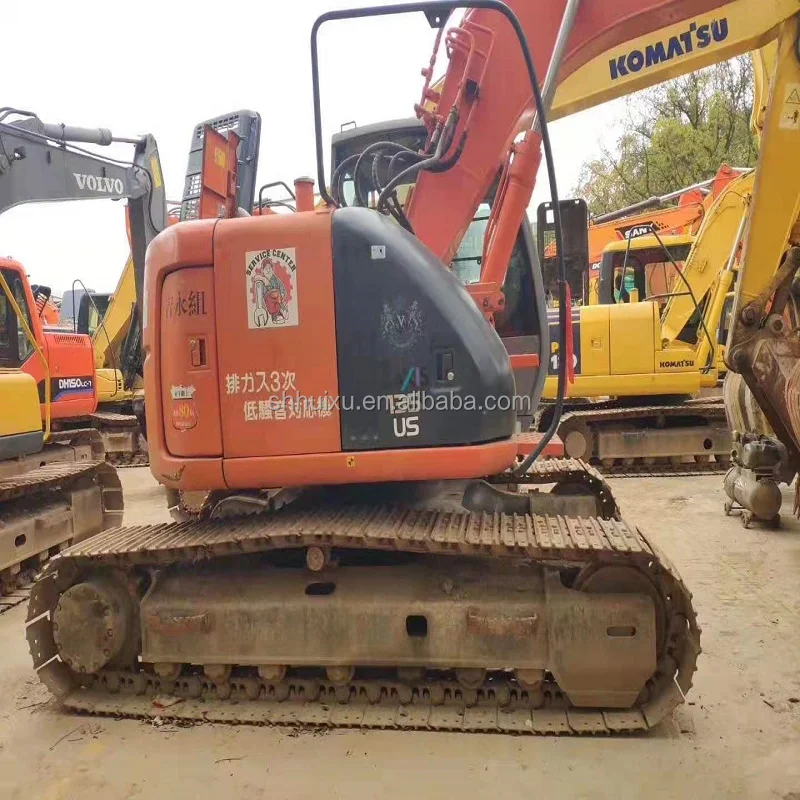 Hitachi in stock Hydraulic Crawler Excavator HITACHI 135 Second hand good condition/Used digging machine Japanese HITACHI 135 for sale