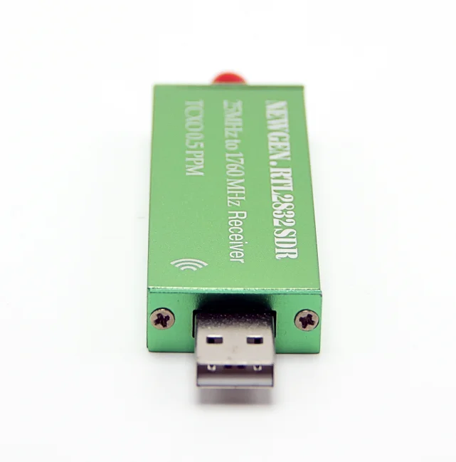 TCXO 0.5PPM New Generation RTL-2832 SDR 25MHz to 1760MHz USB SDR digital DVB-T TV Receiver