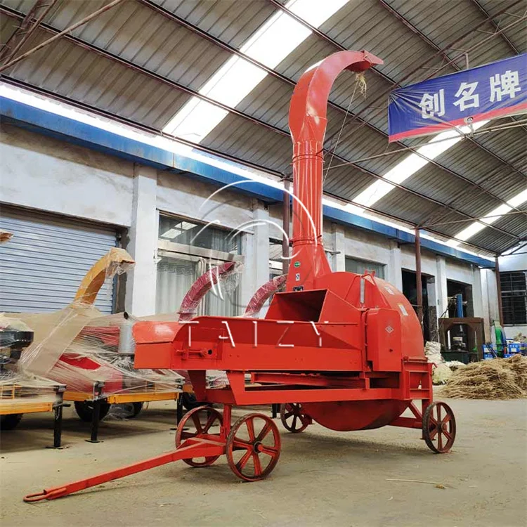 feed processing machine poultry animal feed machine grass chopper diesel electric gasoline silage chaff cutter