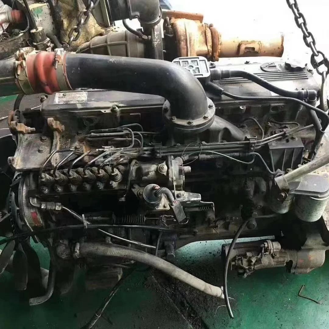 Б/у дизельный двигатель Dongfeng Cummins L375 30 375hp 8 9l для грузовика