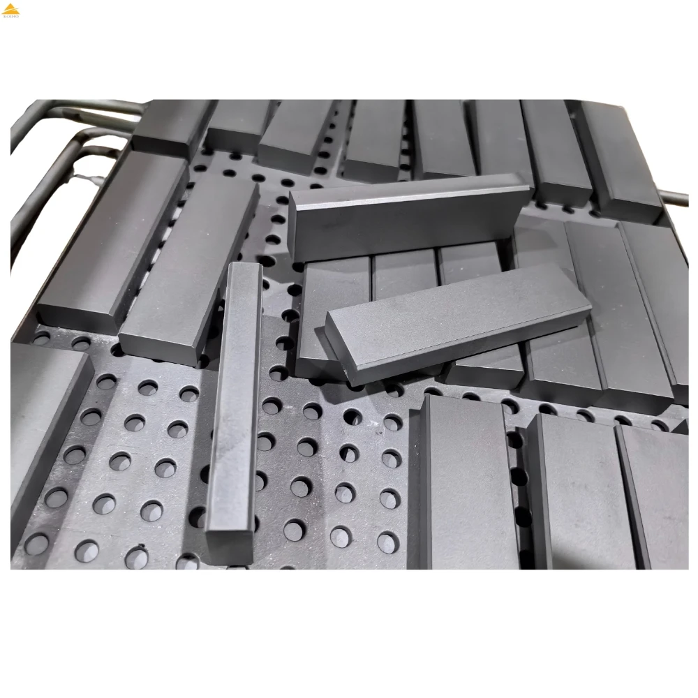 Hard alloy cemented carbide rods and bars with spiral hole for end mill making with factory price tungsten carbide strips