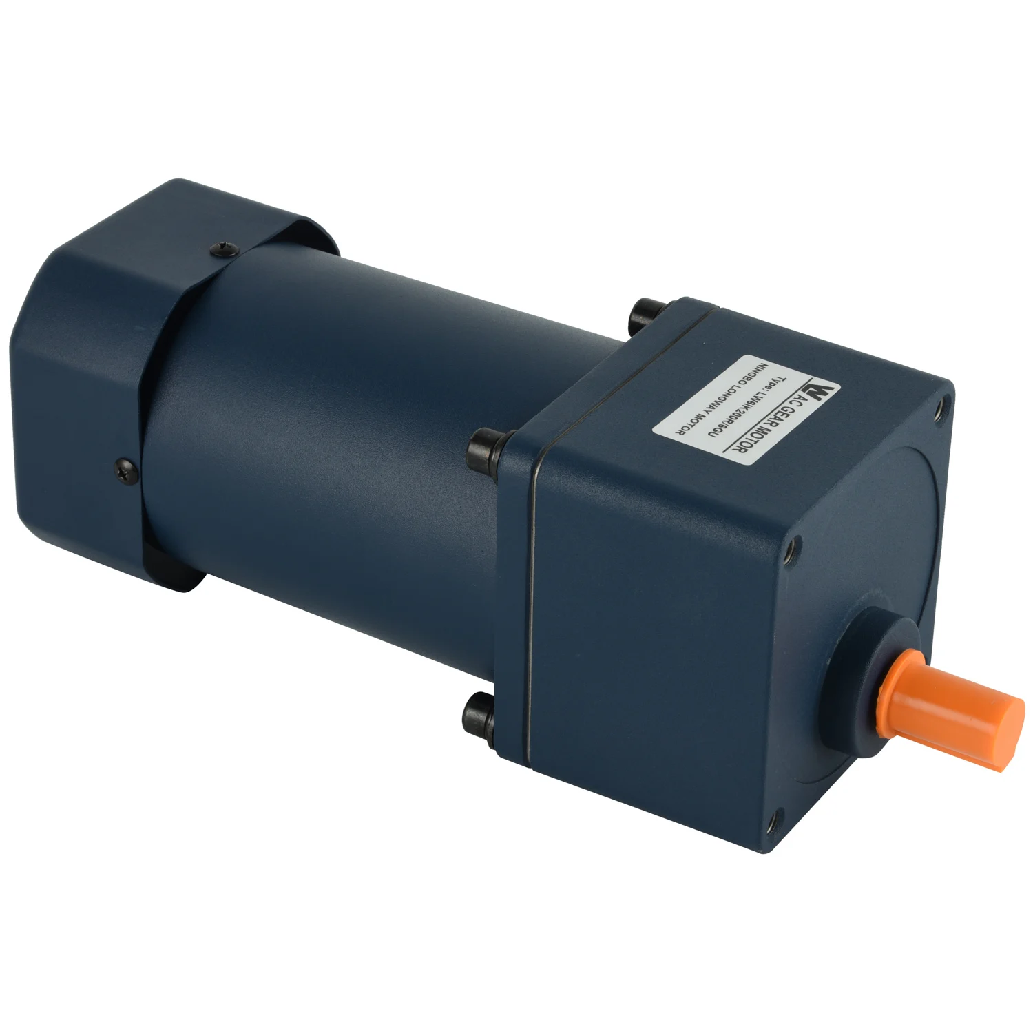 Low speed long life single phase 220V 90W AC induction gear motor for packing machine