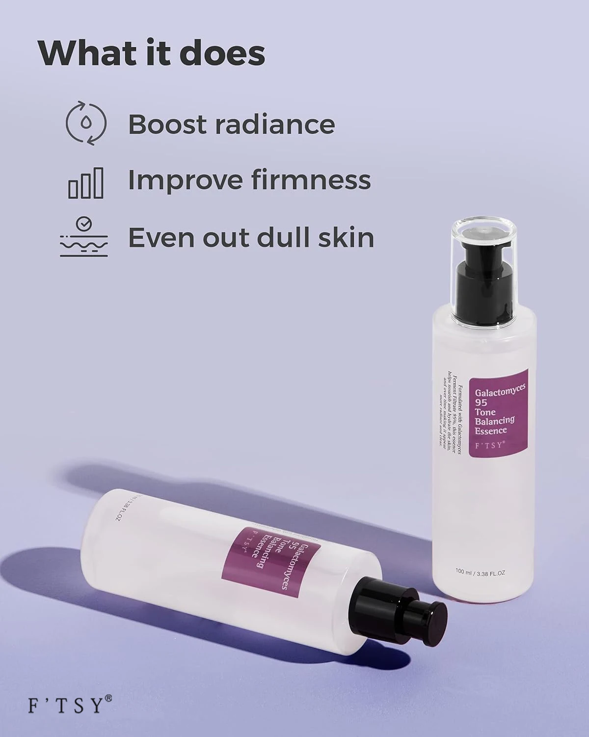 Customized Logo Galactose Serum Niacinamide Brighten Moisturizing Lightweight Facial Serum