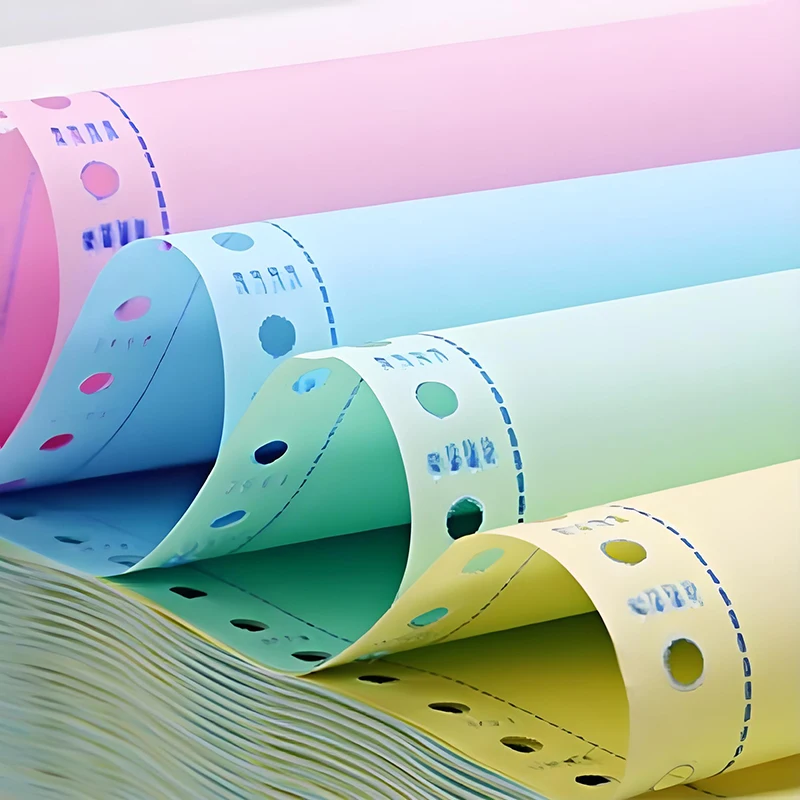 Multicolor Carbonless Computer Continuous Paper Carbonless Invoice Receipt Paper