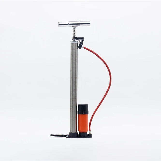 Wholesale Glory Dual Action Aluminum Bicycle Ball Pump Hand Air Inflatables Needle Accessory Soccer Sports Entertainment