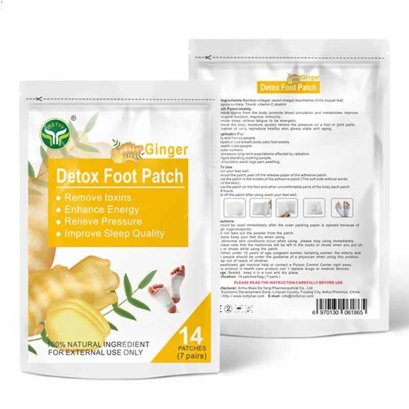 Best Selling Products Weight Loss Foot Patch Detox Original Haobloc Natural Gold Detox Foot Patch