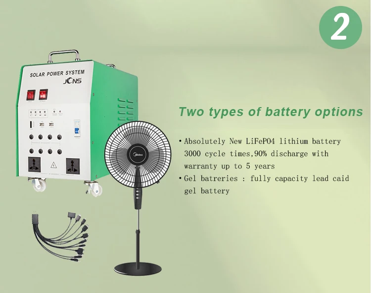 energy panel solar power generator 500W home sola power systems with100W solar panel