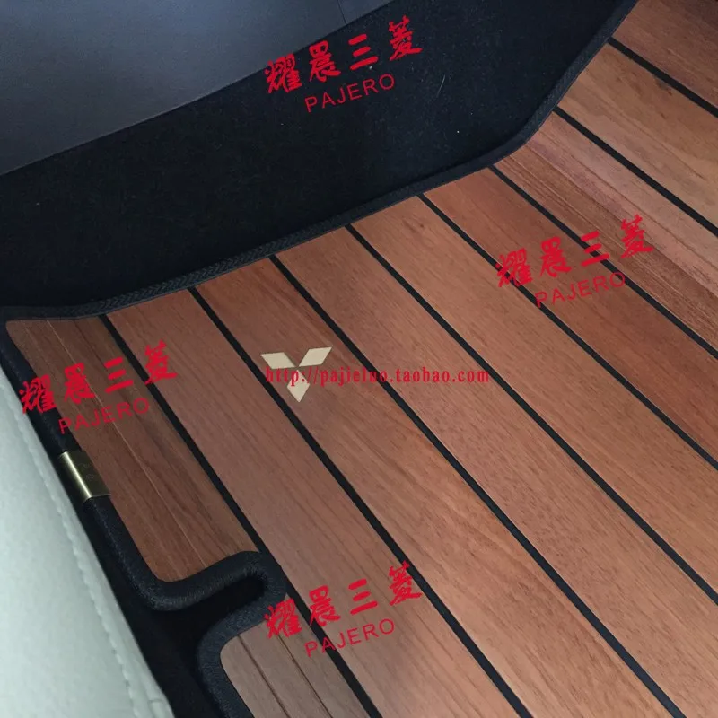 Auto Parts Solid Wood Mat Carpet Compatible With Mitsubishi Outlander ASX V73 V93 V97 MR654733