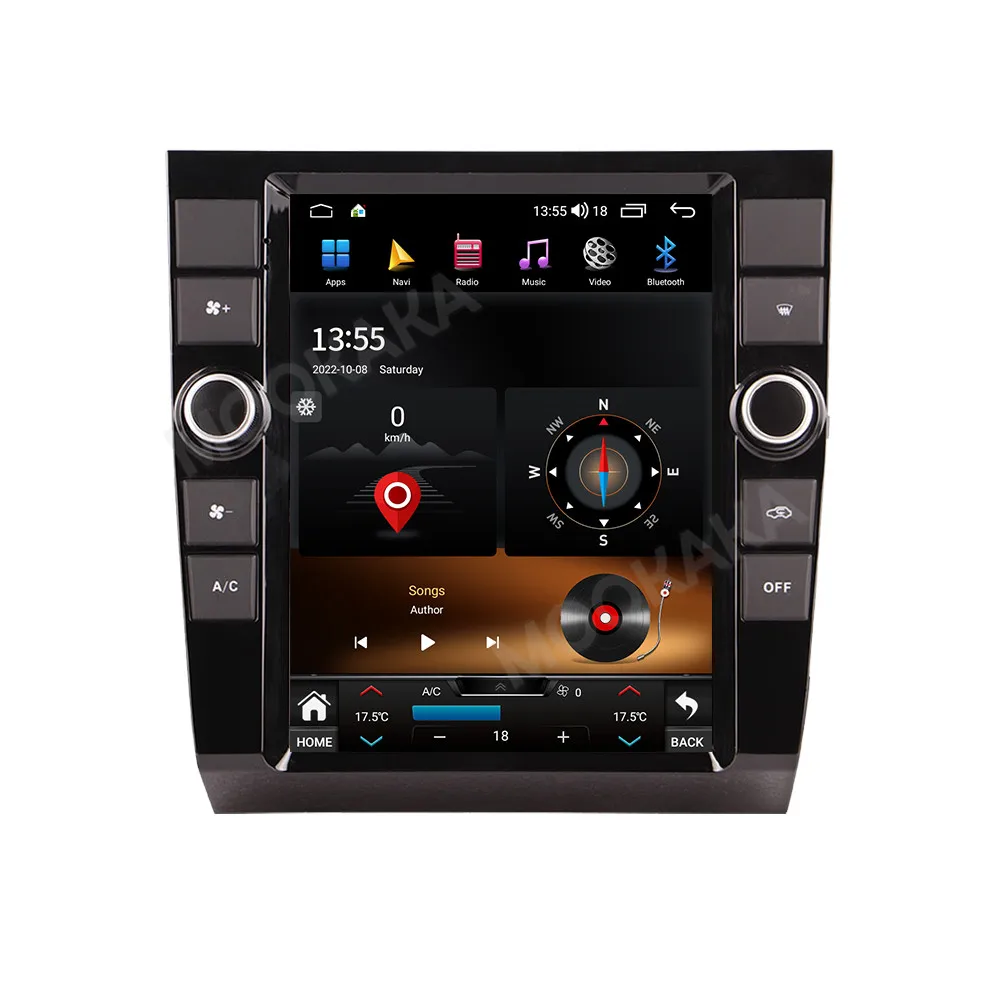 MOOKAKA Carplay 10 4 дюймов для Audi A4 2002-2008 автомобильный DVD-радио плеер мультимедийный видеоплеер GPS навигация Android 14