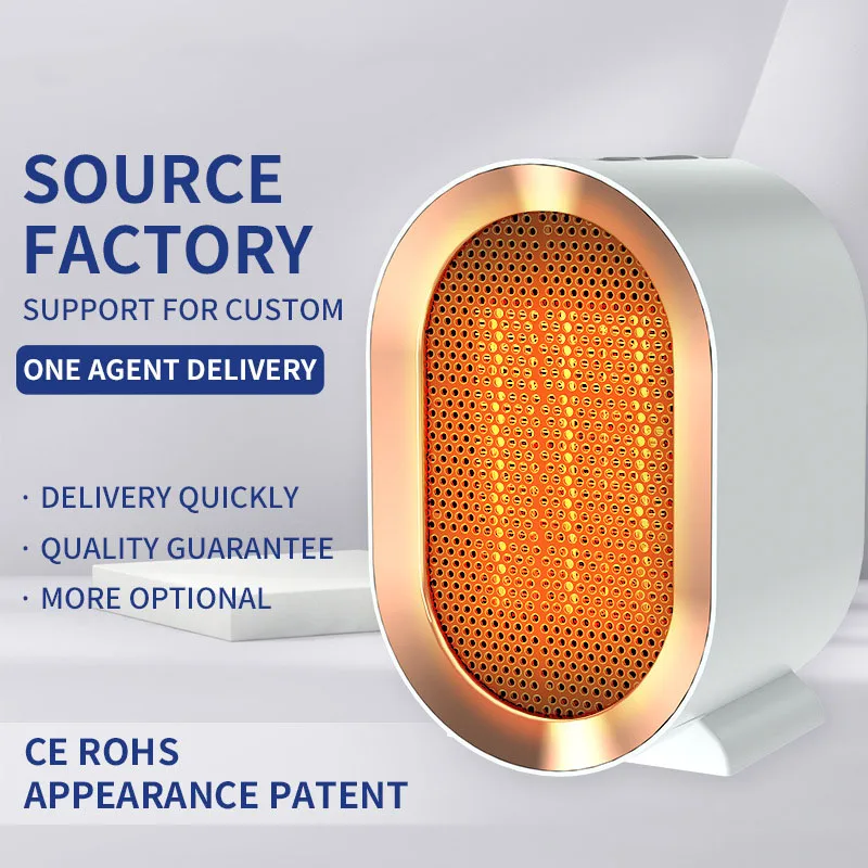 Electric Heater Fan Desk Heater Desktop Household Portable Heater Stove Radiator Warmer Machine for Winter