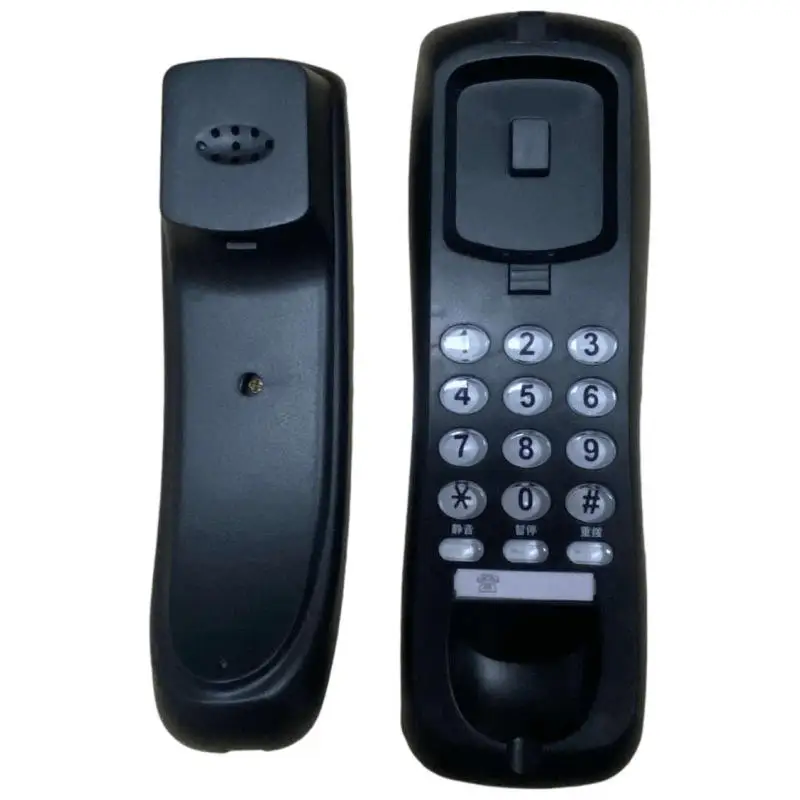 Wall mounted wired phone for business office and hotels