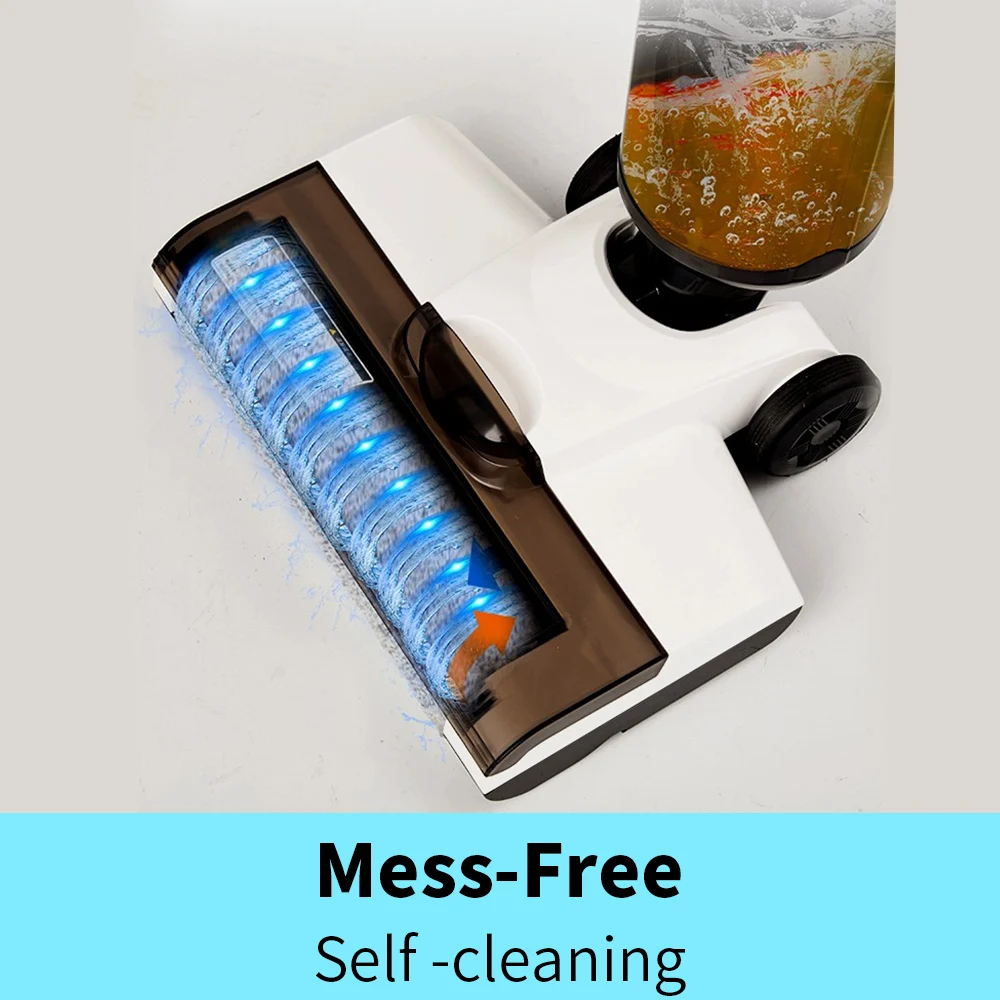 ISWEEP T8 Wet/Dry Washing Machine With Stainless Steel Tank Smart Floor Robotic Vacuum Cleaner