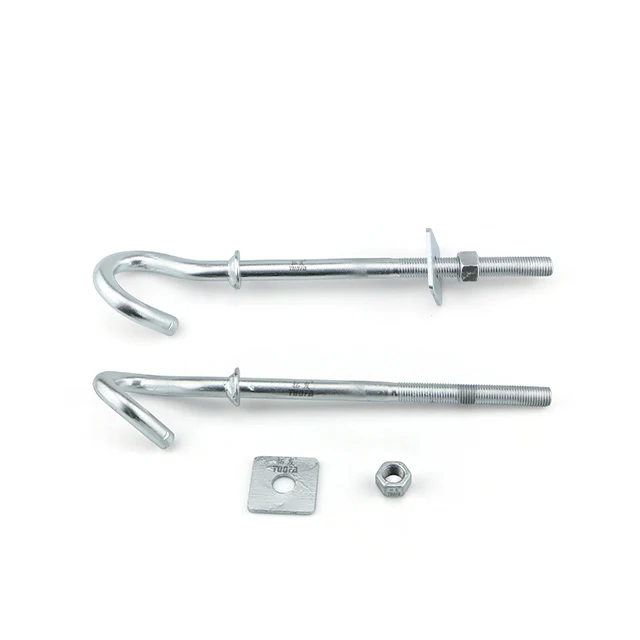 HDG Hook Through the Pole Suspension Clamp