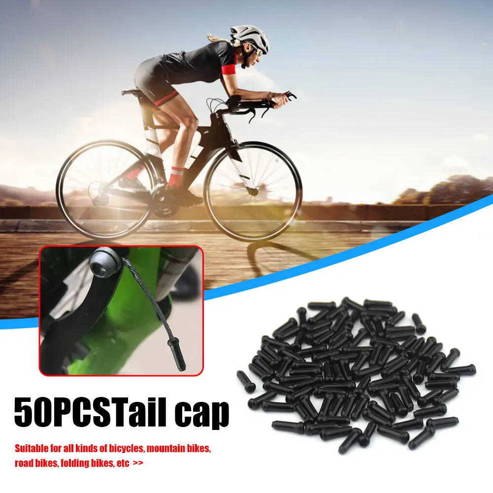 Cycling Bike Brake Cable Tips Crimps MTB Bicycles Derailleur Shift Cable End Caps Aluminum Alloy Cycling Supplies