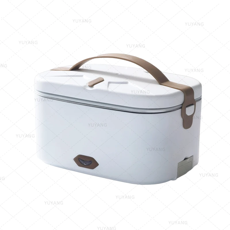 Electric Lunch Box Upgraded 80W High-Power Food Warmer 12V 24V 110V 3 In1 Portable Microwave For Car/Truck/Home