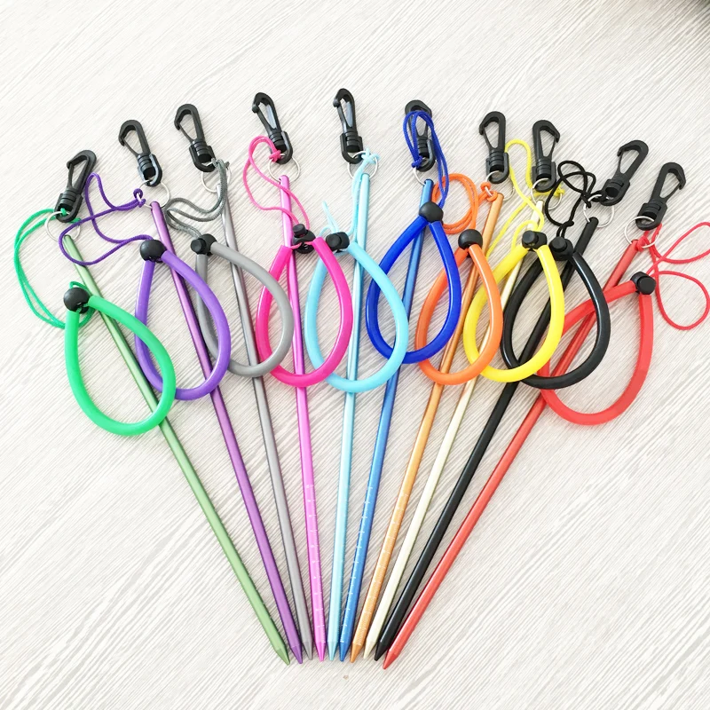 Aluminium  pointer for scuba diver knock on tank and tickle stick lobster