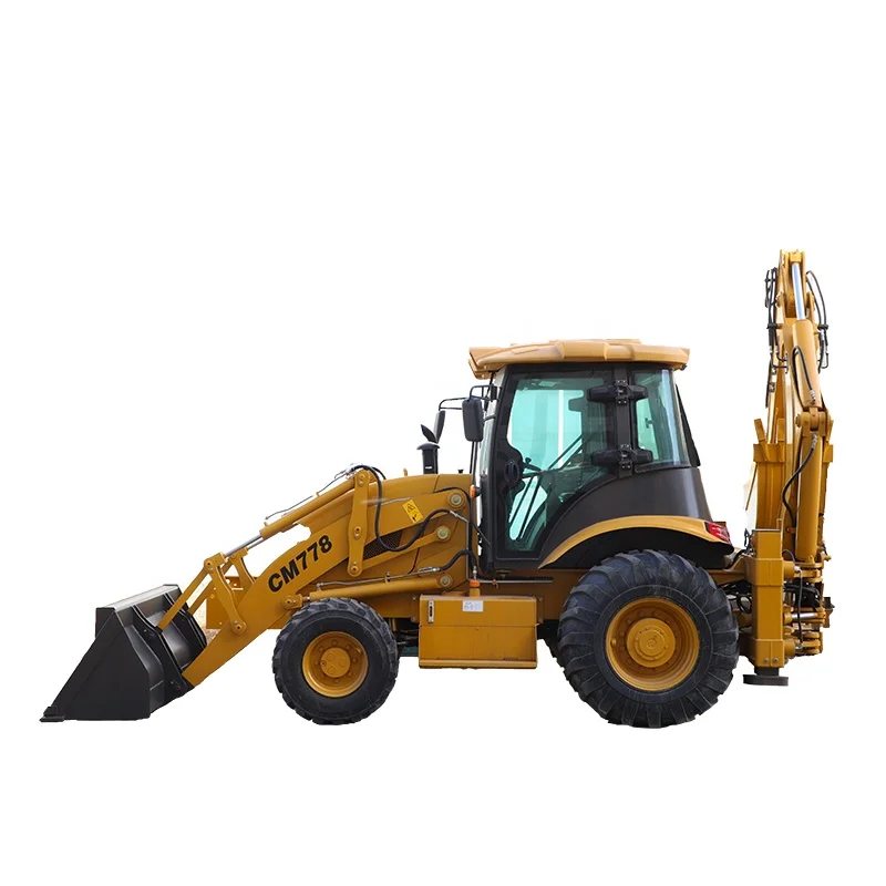  Backhoeloader известный экскаватор-погрузчик CANMAX CM778A низкая цена