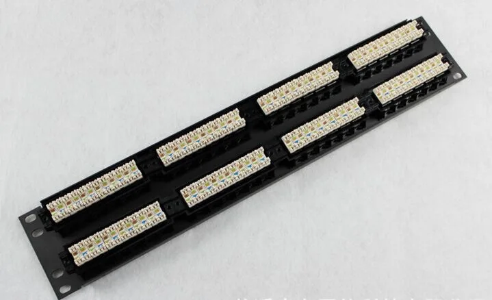 Патч-панель UTP Cat6 24 порта Cat5e/6 1U