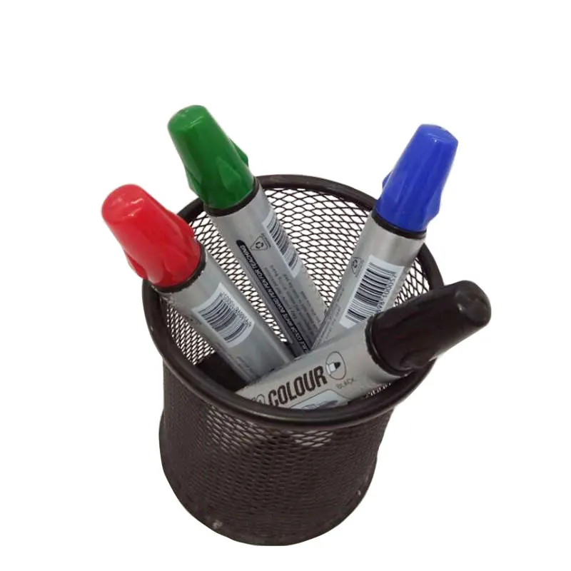 BECOL Wholesale Oil Based Bullet Point Whiteboard Marker Pen Dry Erase Double Head Whiteboard Markers for Office