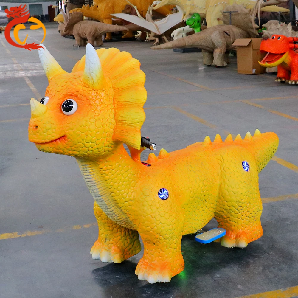 Крытый парк аттракционов Chuangying детские аттракционы игровые машины электрические Детские поездки на животных для торгового