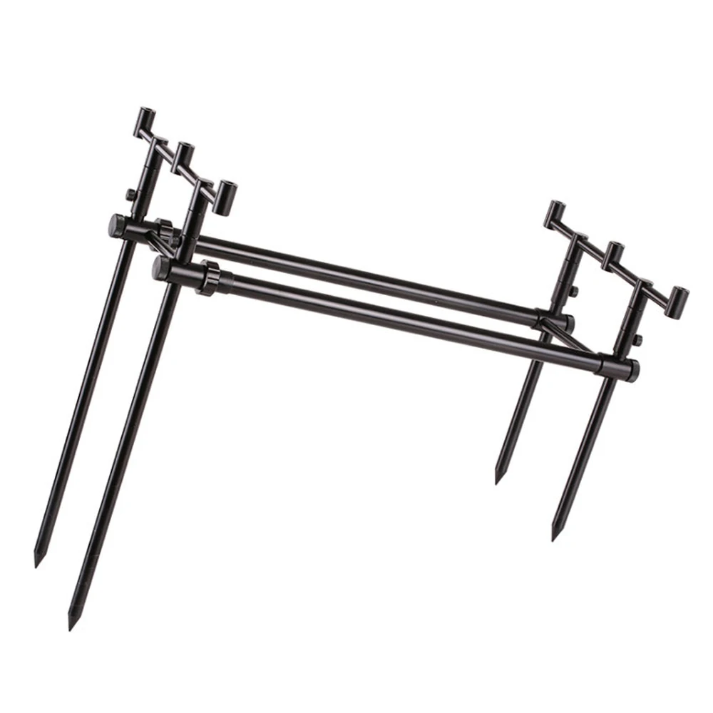 Selco New Adjustable Carp Fishing Rod Pod Retractable Carp Fishing Rod Pod Stand Holder Fishing Pole Pod Stand
