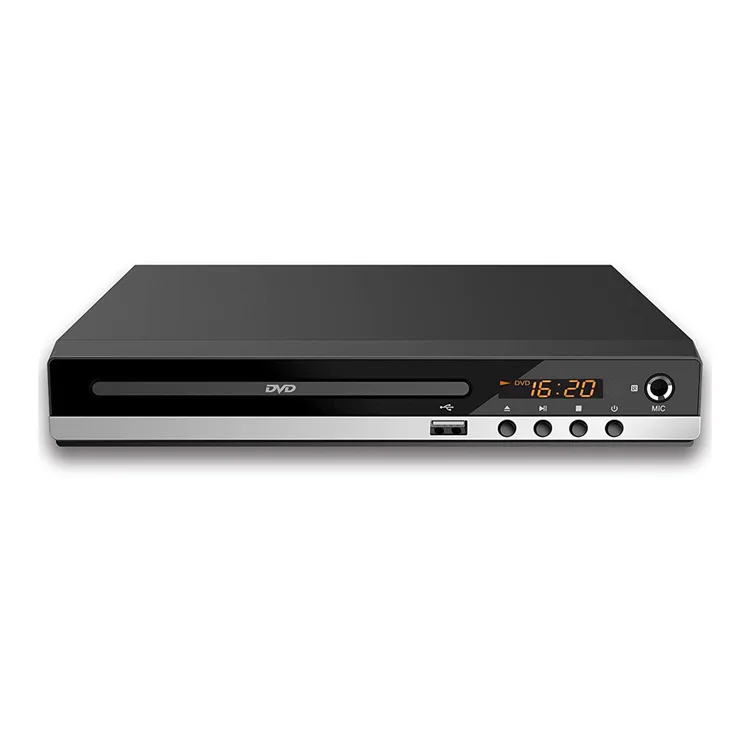 Портативный Full HD 1080P USB мультимедийный цифровой ТВ диск плеер HDMI совместимый домашний DVD поддерживает CD MP3 MP4 RW VCD