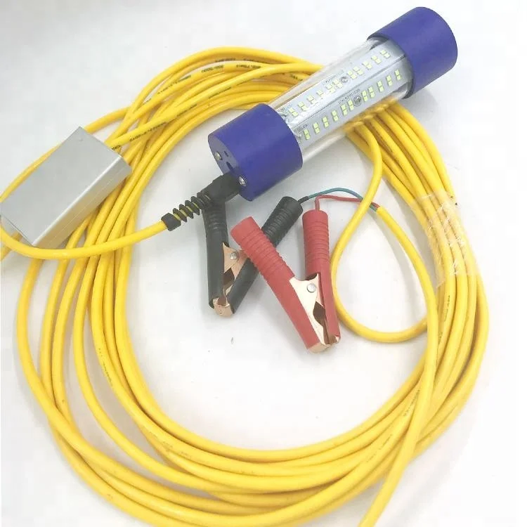 
New Green Outdoor underwater light deep drop fish funder lamp with 30ft Cord 