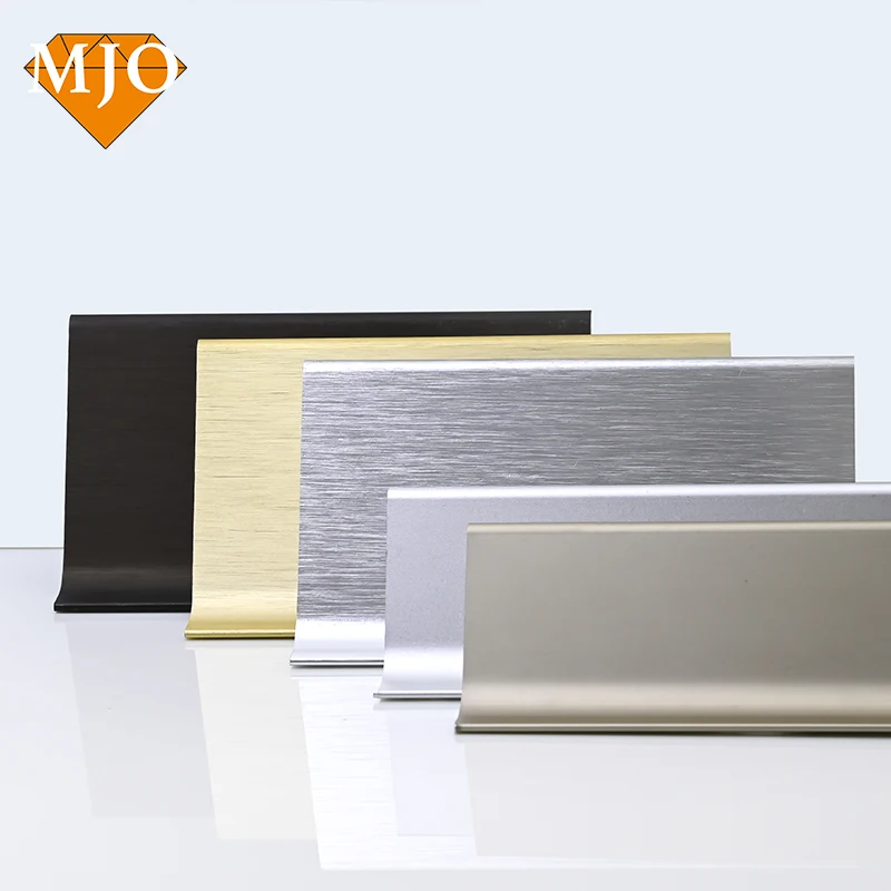 Foshan High Quality Factory MJO Aluminum Skirting Board Skirting Profiles For Floor Decoration OEM Aluminum Kitchen Skirting