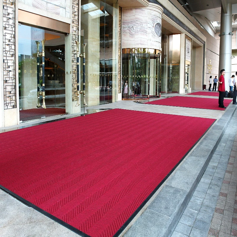Factory Heavy Duty Super Absorbent  Non-Slip 100% Nylon Door Mat Rubber Entry Floor Indoor Outdoor Mats
