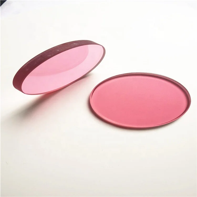 Lianze factory customize round/square optical filters optical HB1 glass filter