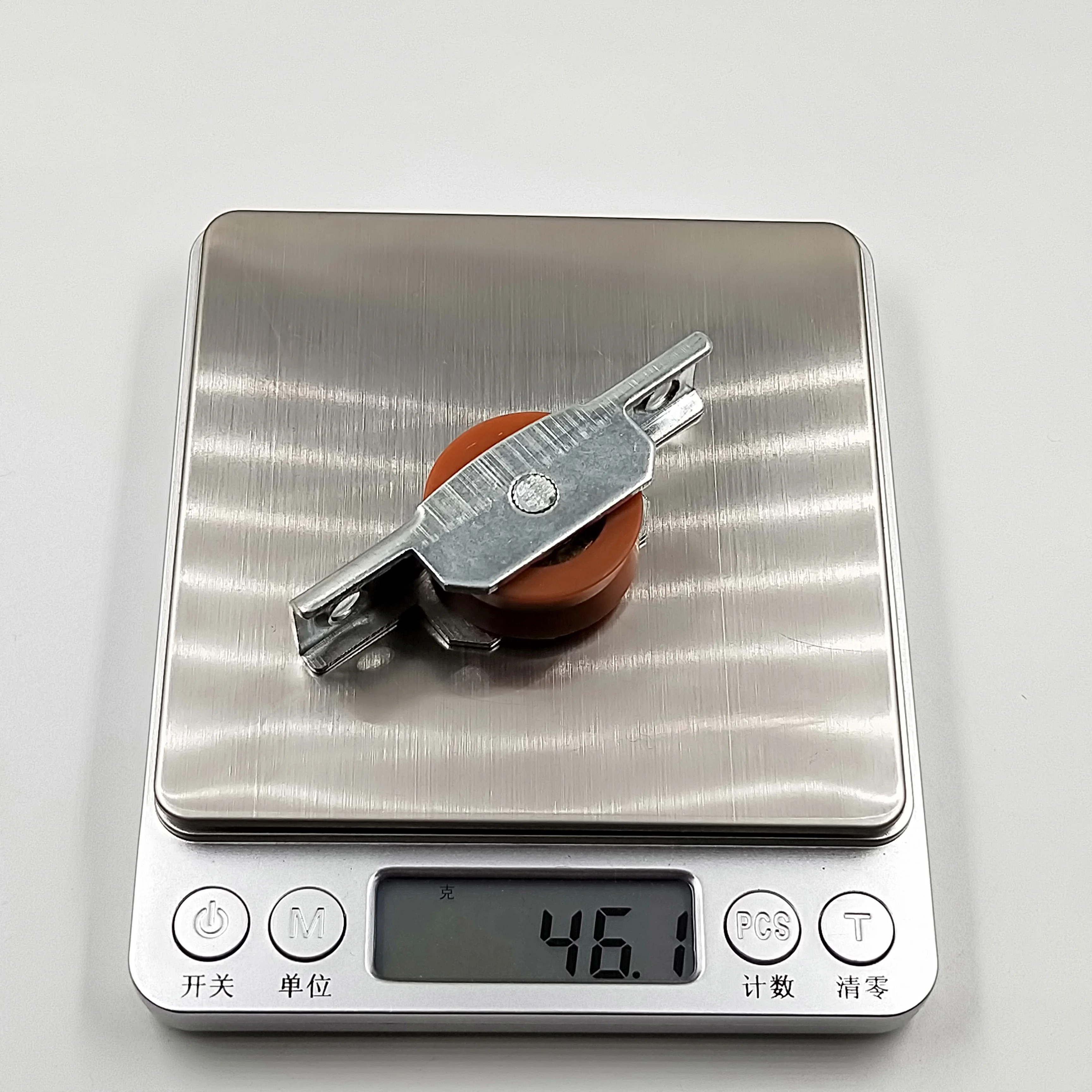 Aluminum sliding glass door roller iron hardware accessories pulley Window door Wheel Ball Bearing roller