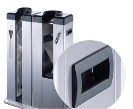 
Single Bins Automatic Stainless Steel Umbrella Bag Packing machine Wet Umbrella Wrapper Rack Machine 