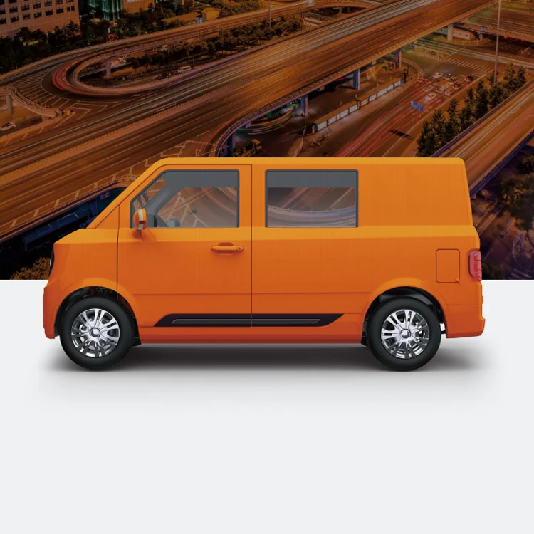 Chengshi 01 Double-row New Style Good Trafficability Passenger Big Space 4 Wheel Car Electric Van From China
