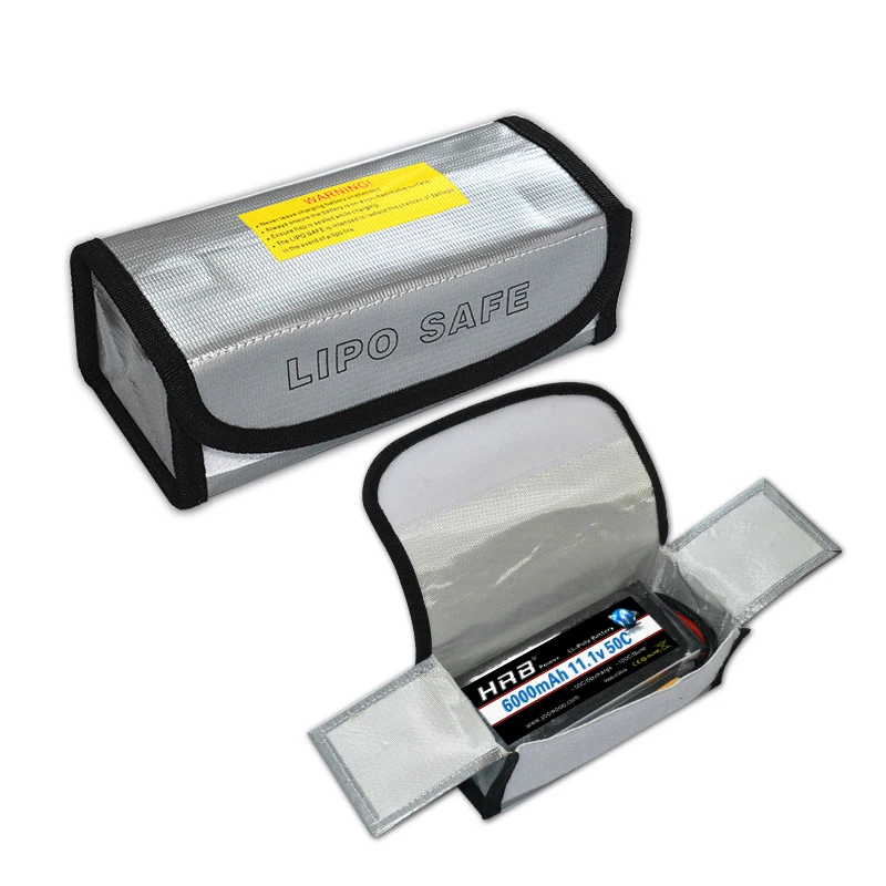 Огнеупорная взрывобезопасная сумка Lipo Battery Safety Bag для RC