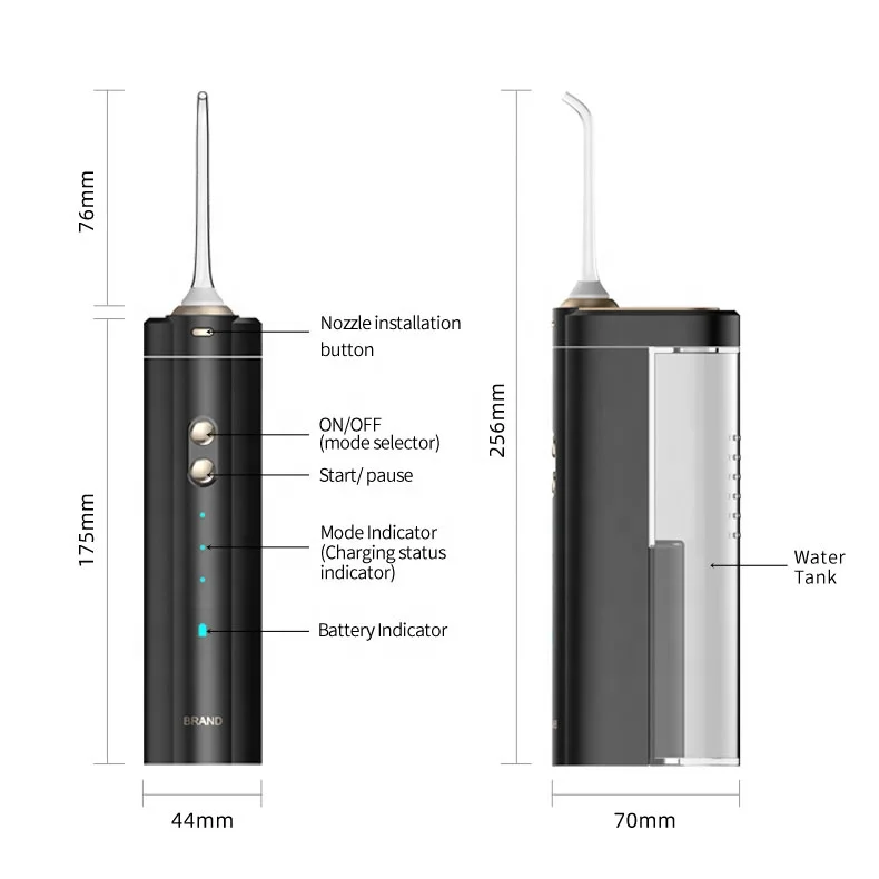 
Oral Irrigator Dental Electric Portable Toothbrush Care Jet Tooth Cordless Teeth Hygiene Floss And Whitening Water Pick Flosser 