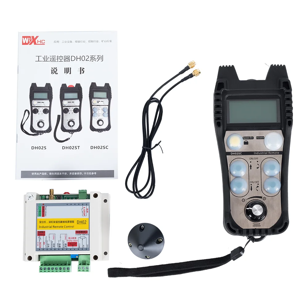 Industrial wireless remote controller for Welding positioner hoist waterproof 433 mhz crane radio remote