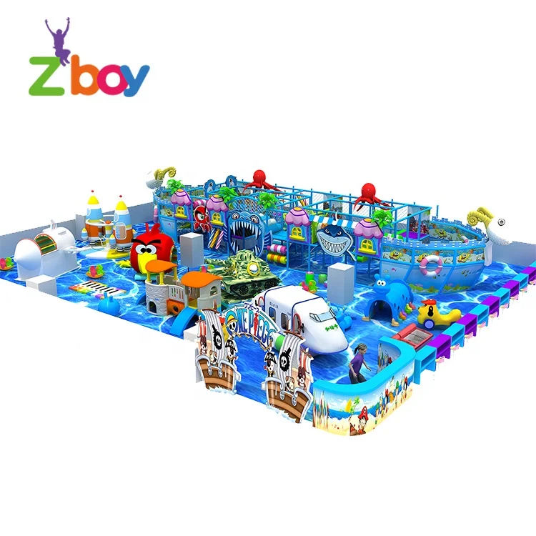China factory Customized Kids Soft Indoor Playground Amusement Park Equipment for Toddlers