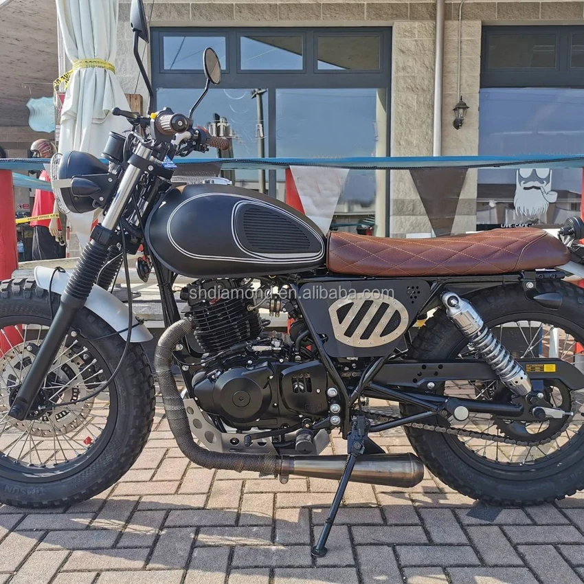 70s E5 125cc vintagecafe motorcycl EU5 125ml/cm3 flattracker motorfiets/motorcykel motards motocylettes scramblerclassicmotorrad