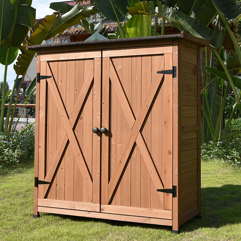 Wholesale Customized Wooden Storage Shed Vintage Garden