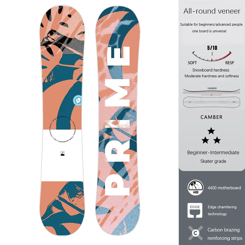 Customized Professional Export Snowboard Ski Resort Equipment Single Board Double Board Snowboard