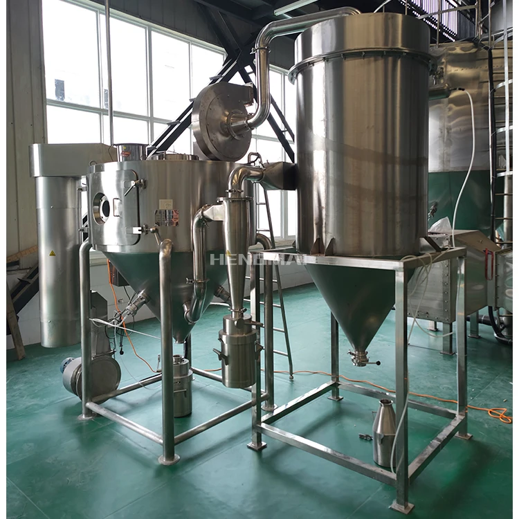 lpg series centrifugal atomizer ceramic spray dryer price in chemical industry